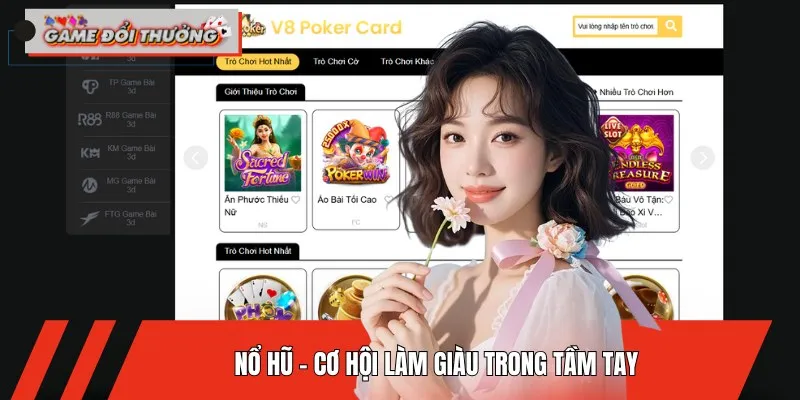 Nhà cái NỔ HŨ đem đến cơ hội làm giàu cho game thủ