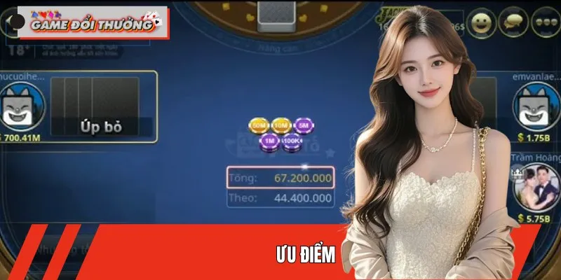 Ưu điểm giúp cược thủ thắng lớn khi chơi game đổi thưởng